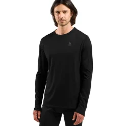 Baselayers < Odlo erino ight Hed et ange ouwen Heren - zwart