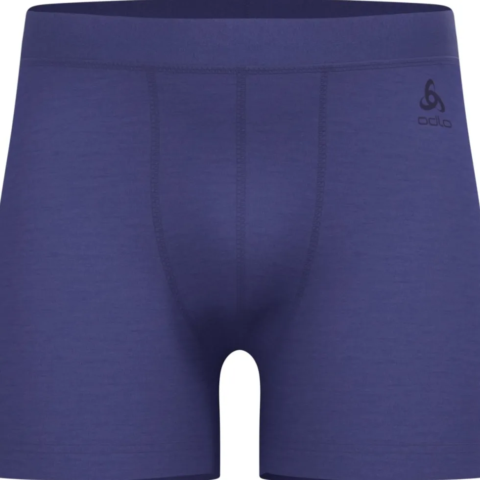 Odlo Natural Merino 160 Boxershort Heren - skipper blue