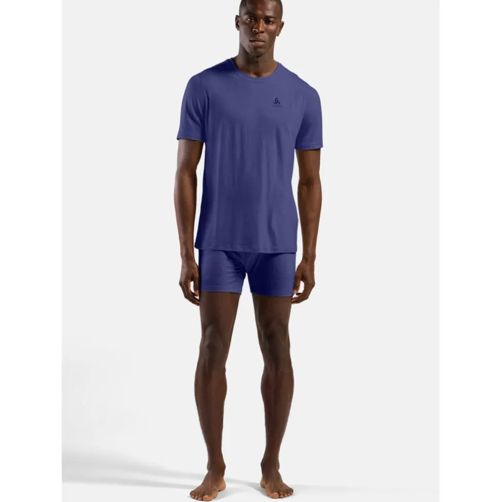 Odlo Natural Merino 160 Boxershort Heren - skipper blue