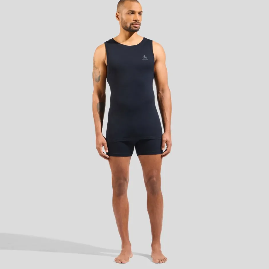 Baselayers < Odlo Natura erino 160 Boxerhort Heren - zwart