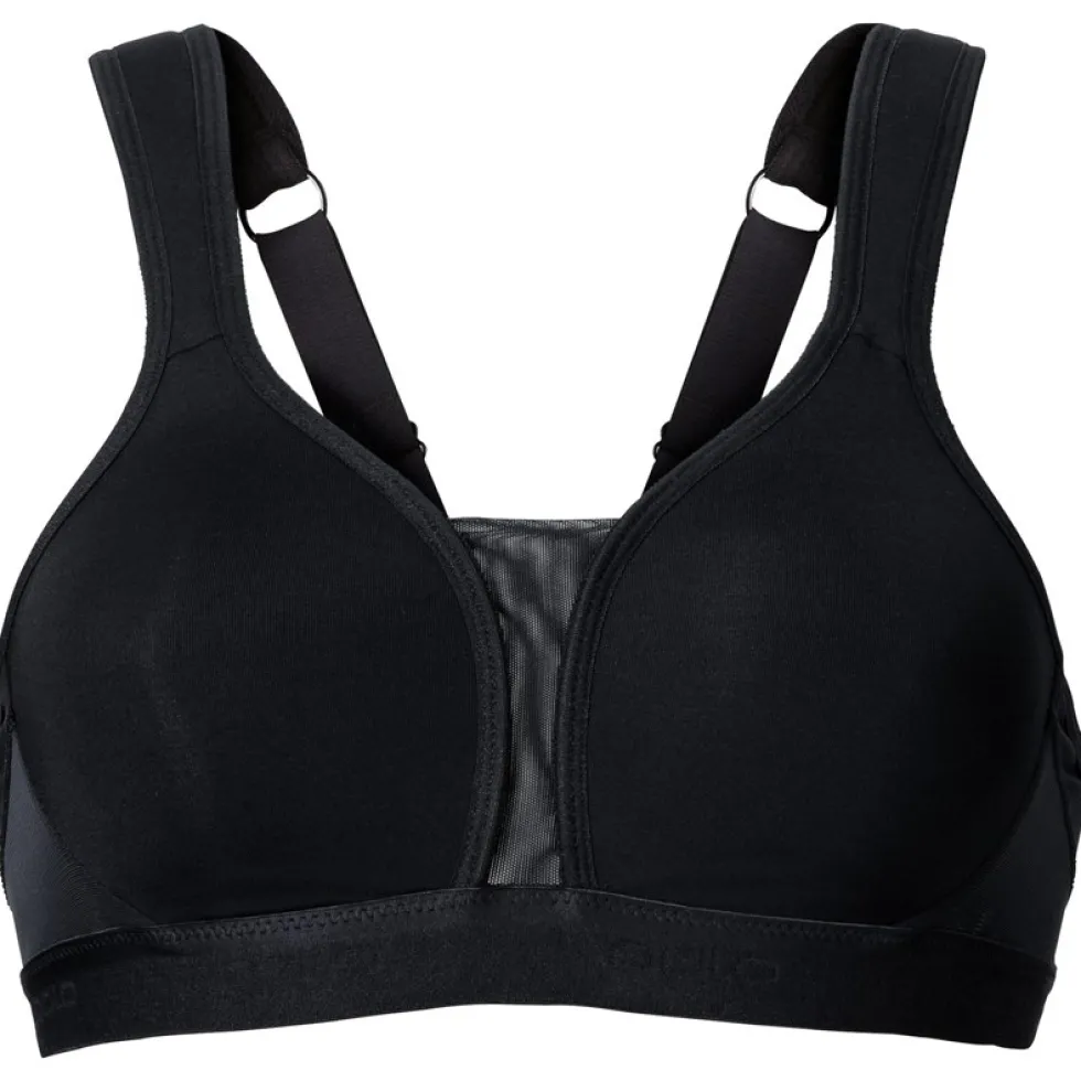Odlo Padded High Sport-BH Dames - Cup C - zwart