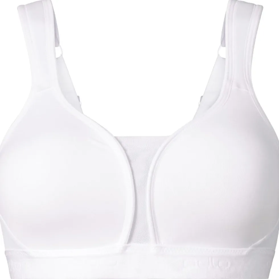 Odlo Padded High Sport-BH Dames - Cup B - wit