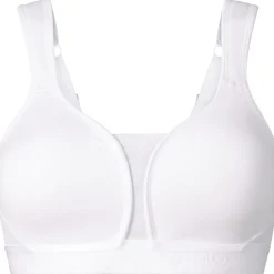 Sport Bh'S|Ondergoed < Odlo Padded High Sport-BH Dames - Cup C - wit
