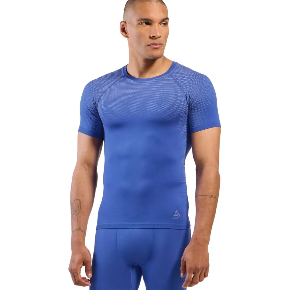 Odlo Performance Light Korte mouw basislaag top heren - dazzling blue