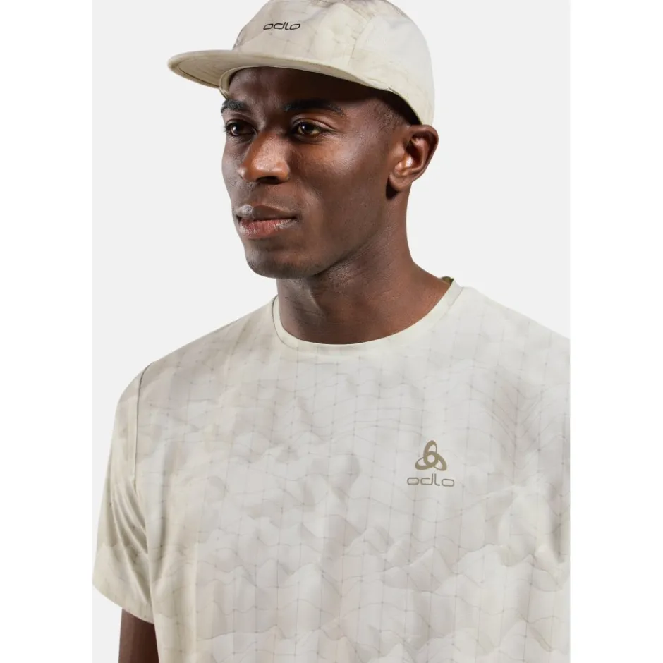Mutsen < Odlo Performance Light Print Hardlooppet - gardenia