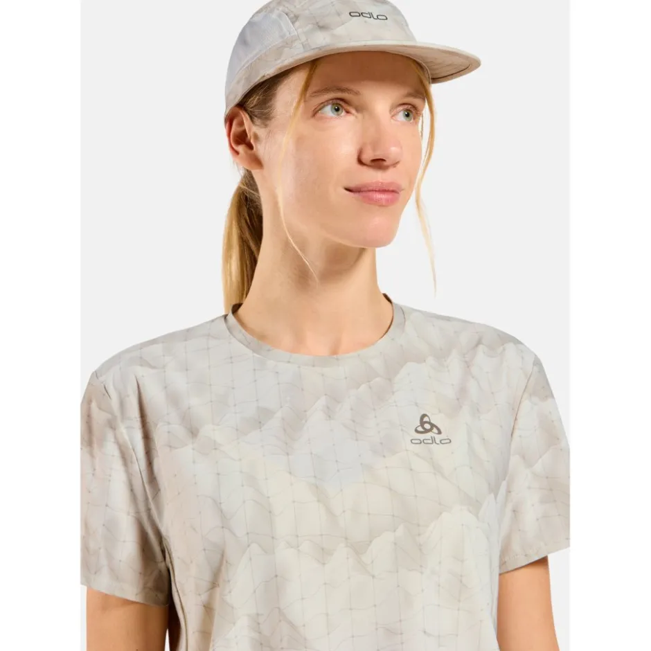 Mutsen < Odlo Performance Light Print Hardlooppet - gardenia