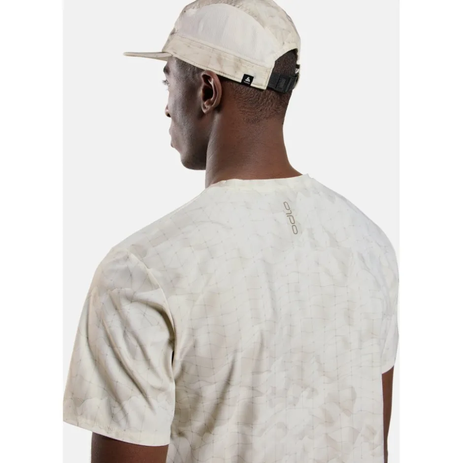 Mutsen < Odlo Performance Light Print Hardlooppet - gardenia
