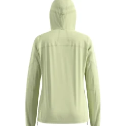 Odlo X-Alp Performance Knit Waterdichte Hardloopjack Dames - shadow lime