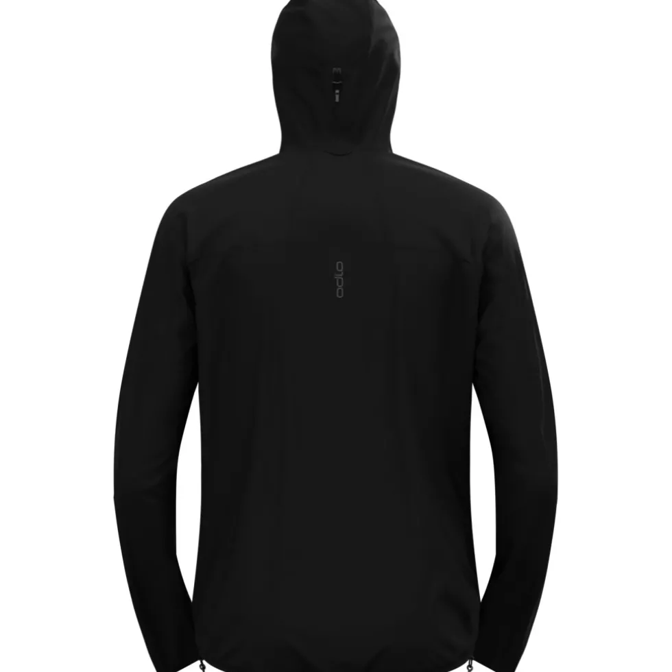 Odlo X-Alp Performance Knit Waterdichte Hardloopjack Heren - zwart - zwart