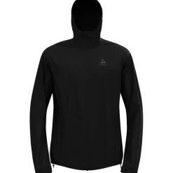 Odlo X-Alp Performance Knit Waterdichte Hardloopjack Heren - zwart - zwart