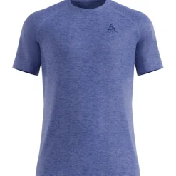 T-Shirts En Tops < Odlo X-Ap Perforance Woo 115 Trairunning-hirt Heren - dazzing bue eange