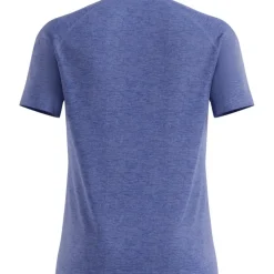 T-Shirts En Tops < Odlo X-Ap Perforance Woo 115 Trairunning-hirt Heren - dazzing bue eange