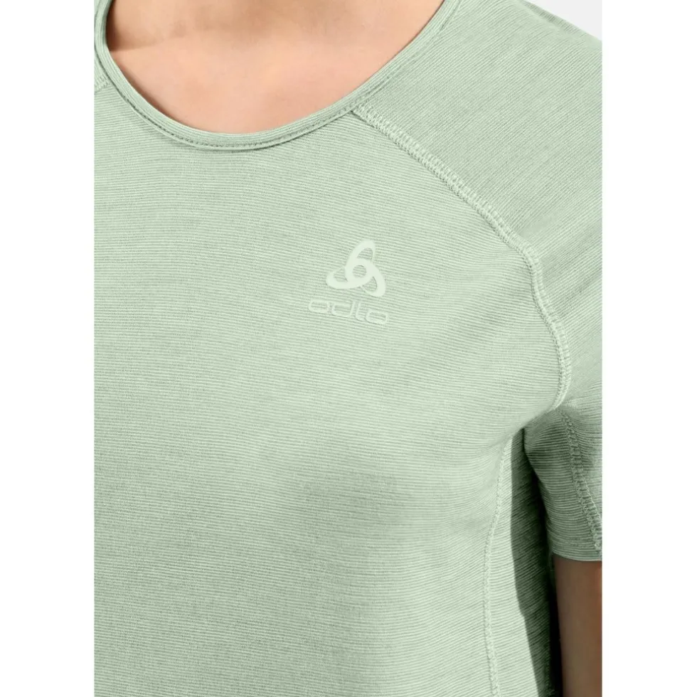 Odlo X-Alp Performance Wool 115 Trailrunning-Shirt Dames - ambrosia melange