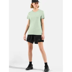 Odlo X-Alp Performance Wool 115 Trailrunning-Shirt Dames - ambrosia melange