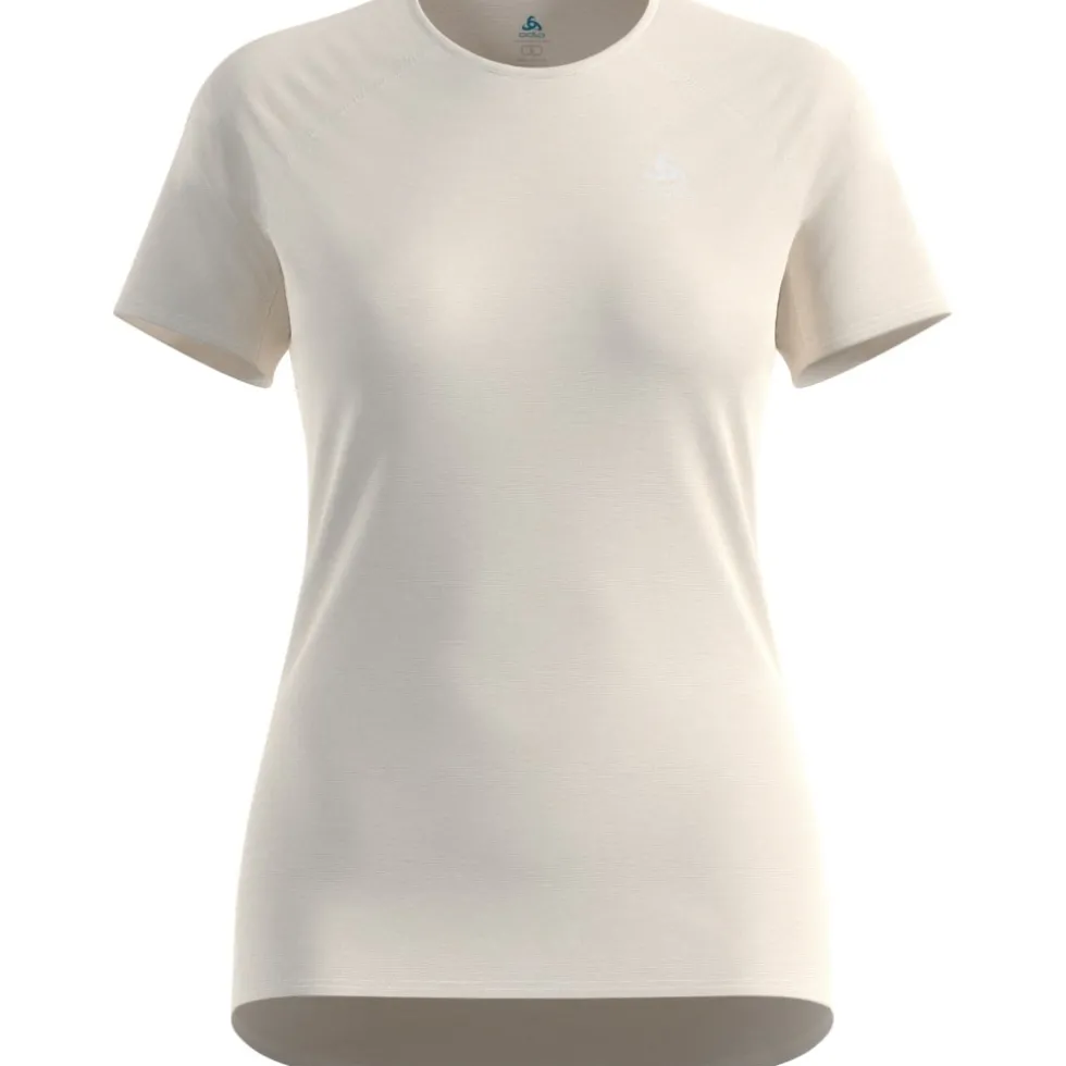 Odlo X-Alp Performance Wool 115 Trailrunning-Shirt Dames - gardenia