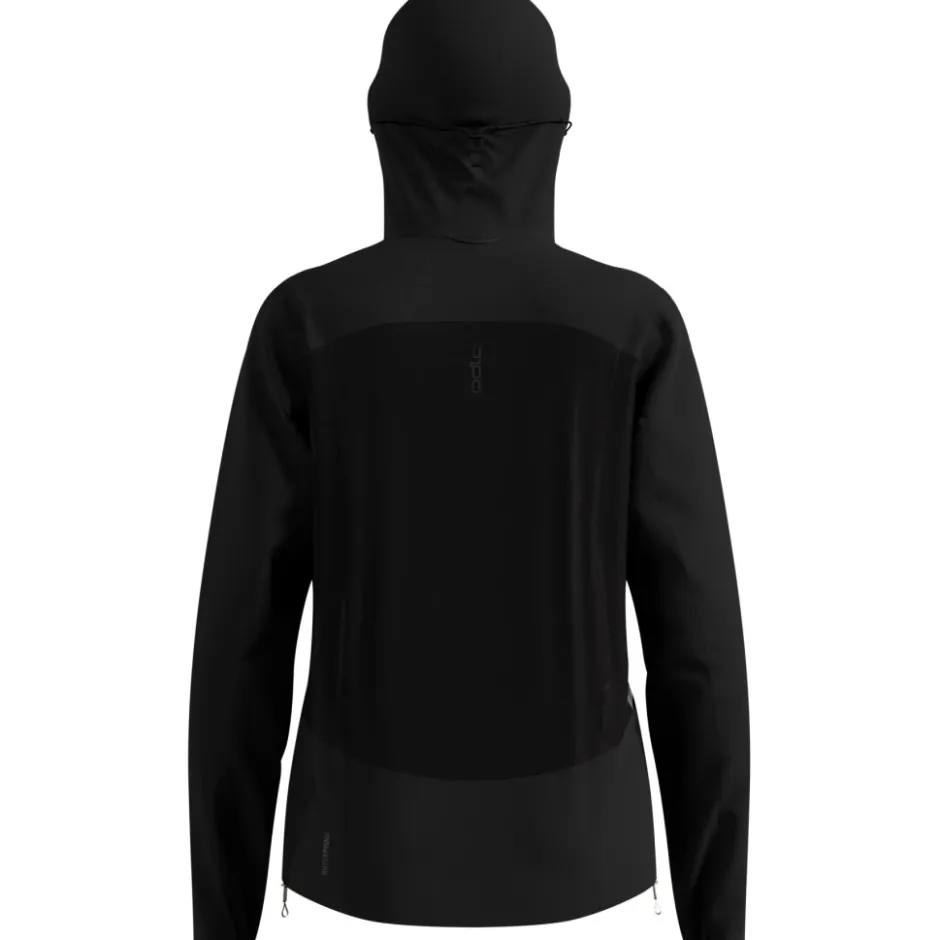 Jassen & Vesten < Odlo X-Alp Pro 2.5L Waterdicht Jack Dame - zwart