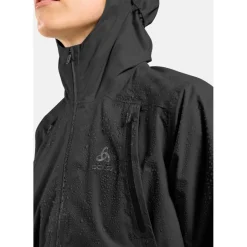 Jassen & Vesten < Odlo X-Alp Pro 2.5L Waterdicht Jack Dame - zwart