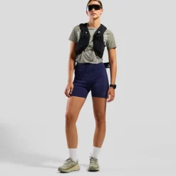Odlo X-Alp Trailrunning T-Shirt Dames - agate gray - vetiver