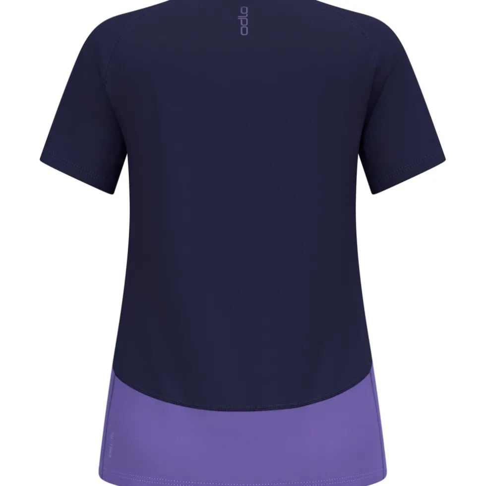 Odlo X-Alp Trailrunning T-Shirt Dames - afterparty - eclipse