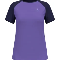 Odlo X-Alp Trailrunning T-Shirt Dames - afterparty - eclipse