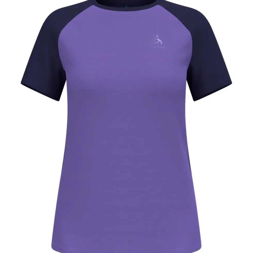 Odlo X-Alp Trailrunning T-Shirt Dames - afterparty - eclipse