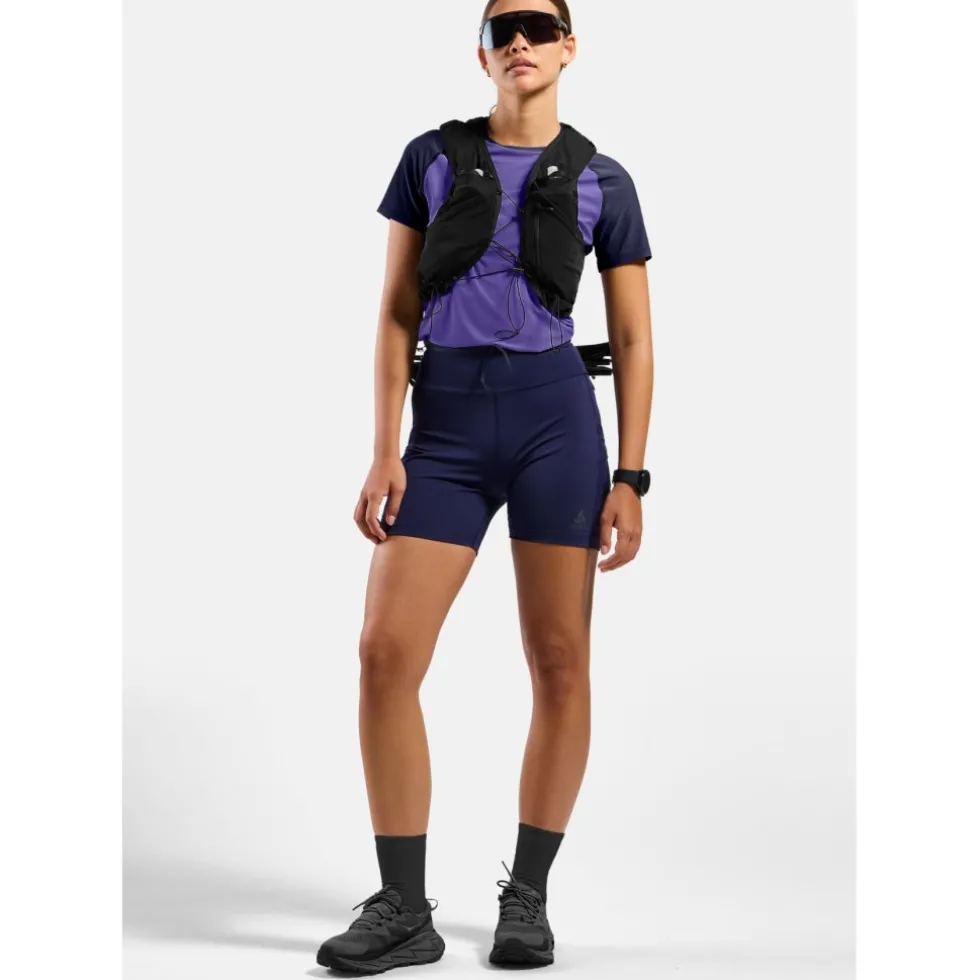 Odlo X-Alp Trailrunning T-Shirt Dames - afterparty - eclipse