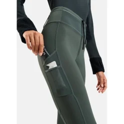 Broeken & Rokken < Odlo X-Ap Warm Cargo Trai Running Tight Dames - urban chic