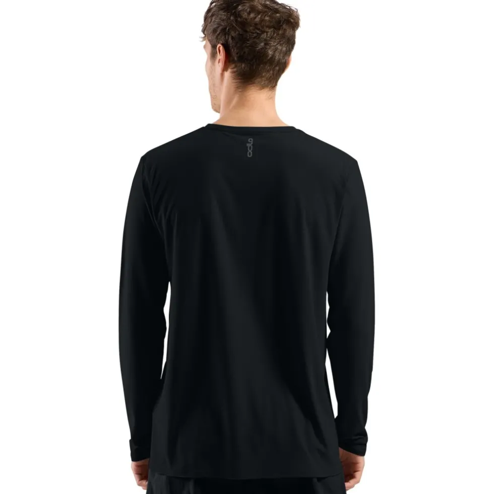 Odlo Zeroweight Chill-Tec 2.0 Hardloopshirt met Lange Mouwen Heren - black