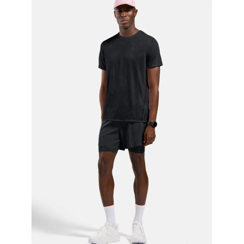 Odlo Zeroweight Engineered Chill-Tec Hardloopshirt heren - black