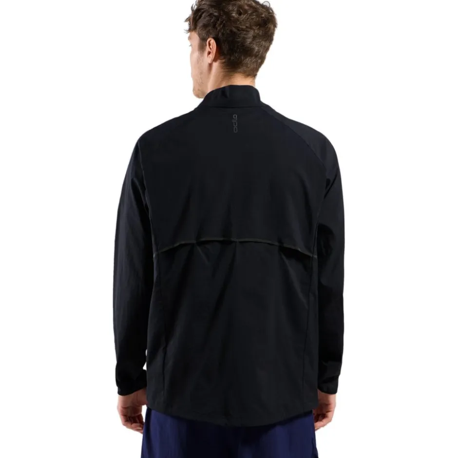 Jassen & Vesten < Odlo Zeroweight Hardloopjack 2.0 Heren - zwart