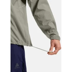 Jassen & Vesten < Odlo Zeroweight Hardoopjack 2.0 Heren - agate gray