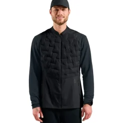 Odlo Zeroweight Insulator Hardloopvest Heren - zwart - zwart
