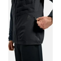 Odlo Zeroweight Insulator Hardloopvest Heren - zwart - zwart