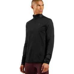 Odlo Zeroweight Warm Hybride Hardloopjack 2.0 Heren - zwart