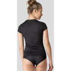 Odlo Active Everyday V-Neck Hemd met Korte Mouwen Dames - Set van 2 - zwart