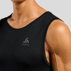 Odlo Active F-Dry Light Hemd zonder Mouwen Heren - zwart