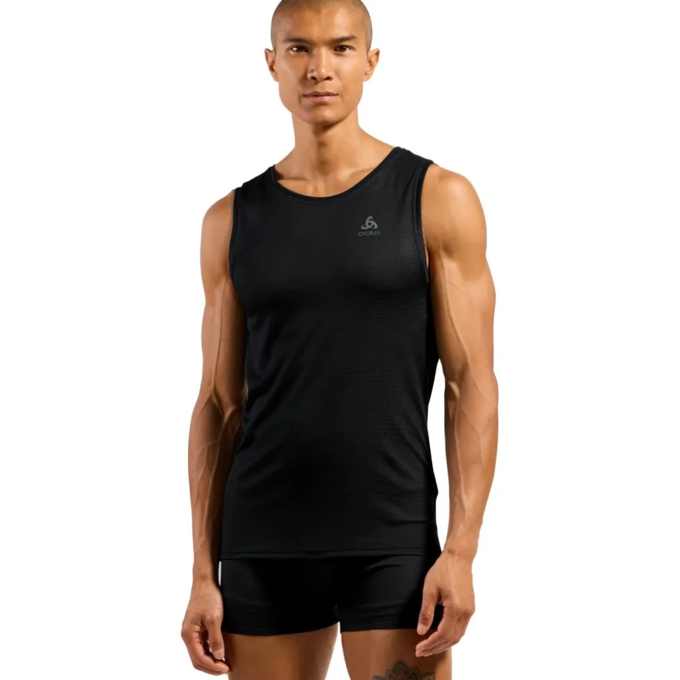 Odlo Active F-Dry Light Hemd zonder Mouwen Heren - zwart