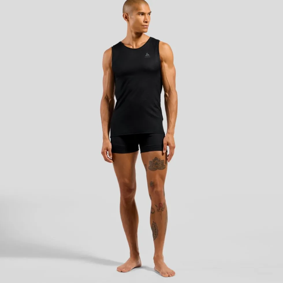 Odlo Active F-Dry Light Hemd zonder Mouwen Heren - zwart