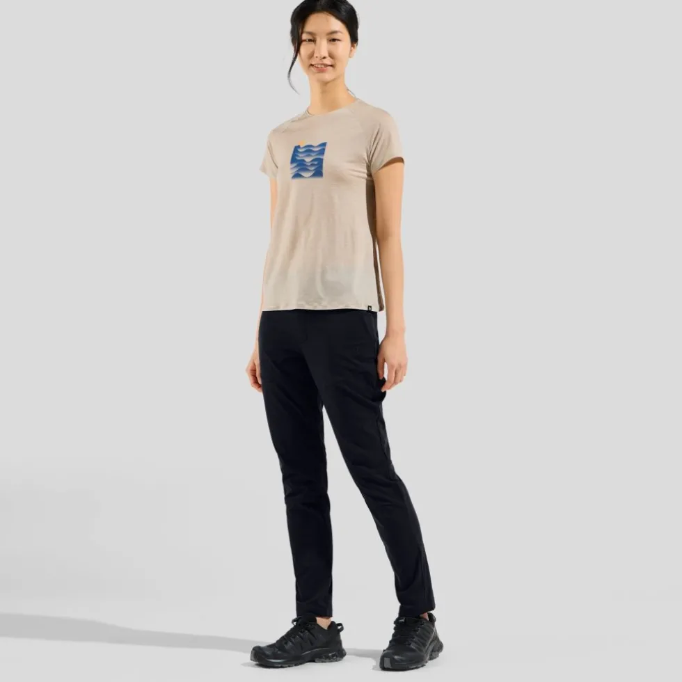 Odlo Ascent Light Wandelbroek Dames - zwart