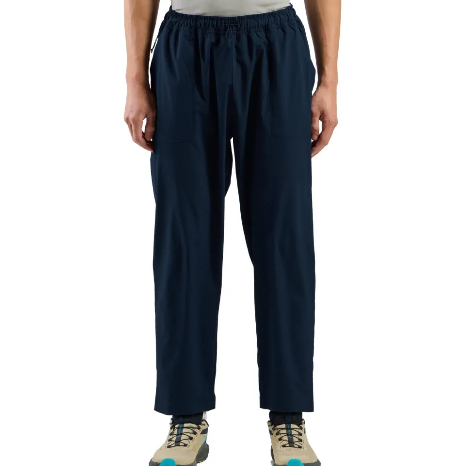 Broeken & Rokken < Odlo Acent Utraichte Toeopende 7/8 Riptopbroek Heren - dark apphire