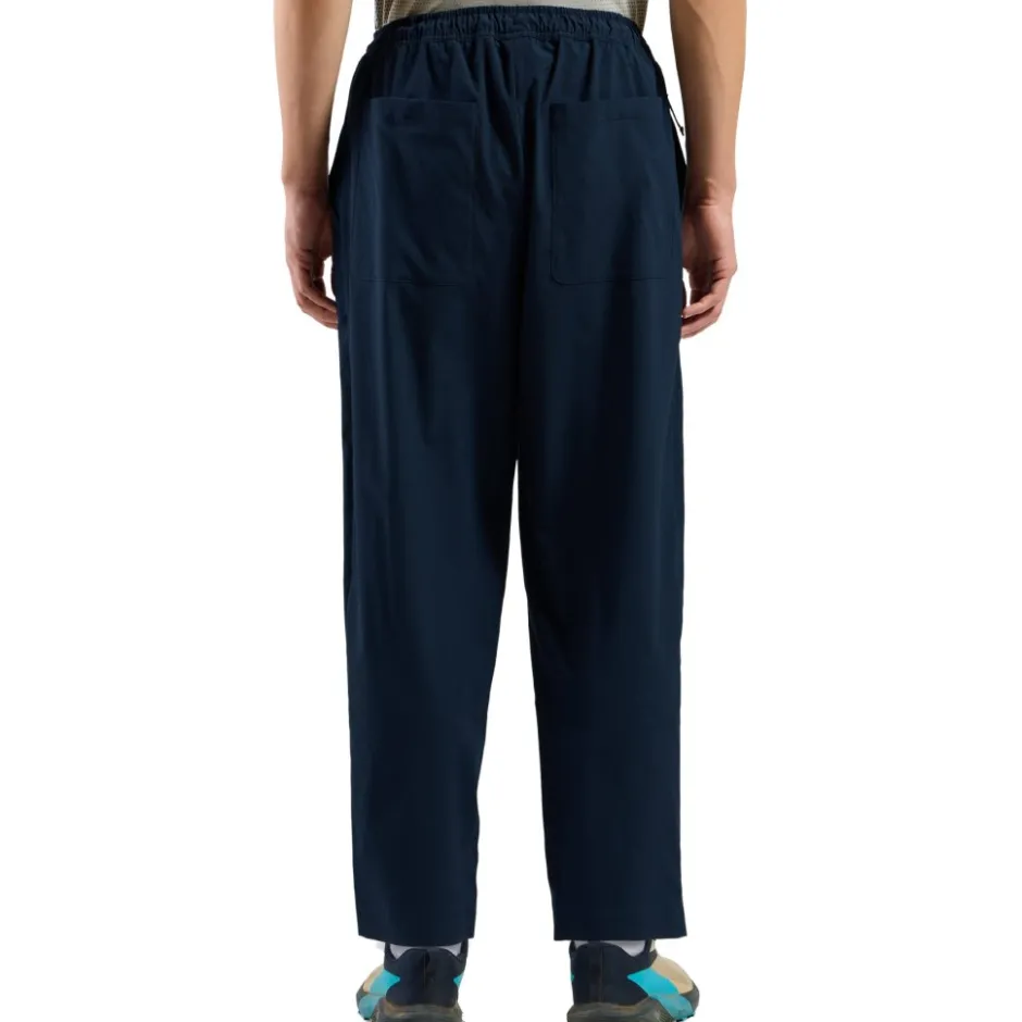 Broeken & Rokken < Odlo Acent Utraichte Toeopende 7/8 Riptopbroek Heren - dark apphire
