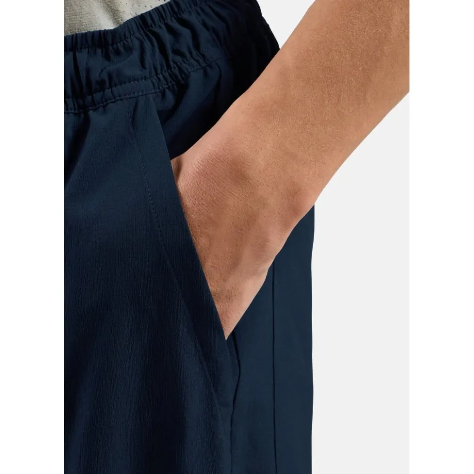 Broeken & Rokken < Odlo Acent Utraichte Toeopende 7/8 Riptopbroek Heren - dark apphire
