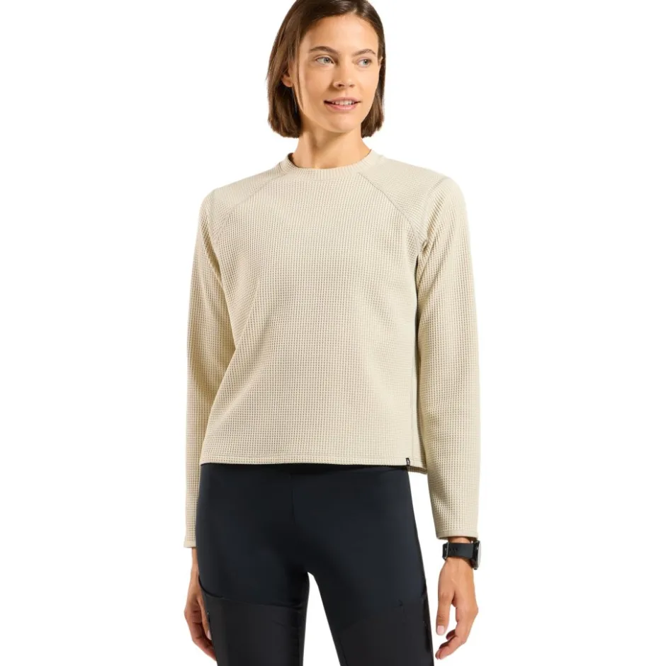 Shirts & Midlayers < Odlo Cubic Mutiport Mid ayer met Ronde Ha Dame - agate gray