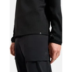 Odlo Cubic Multisport Mid Layer met Capuchon Heren - zwart
