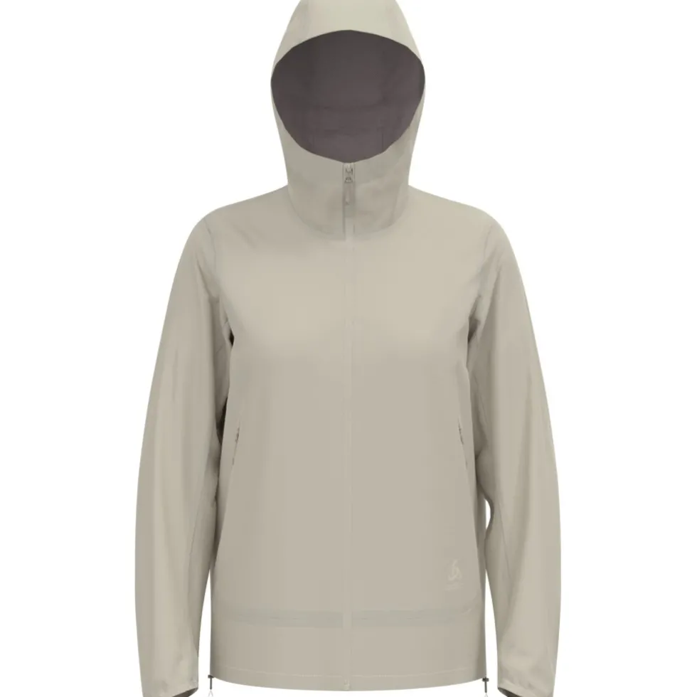 Odlo Essentials 2.5L Waterproof Hardshell Jack Dames - agate gray