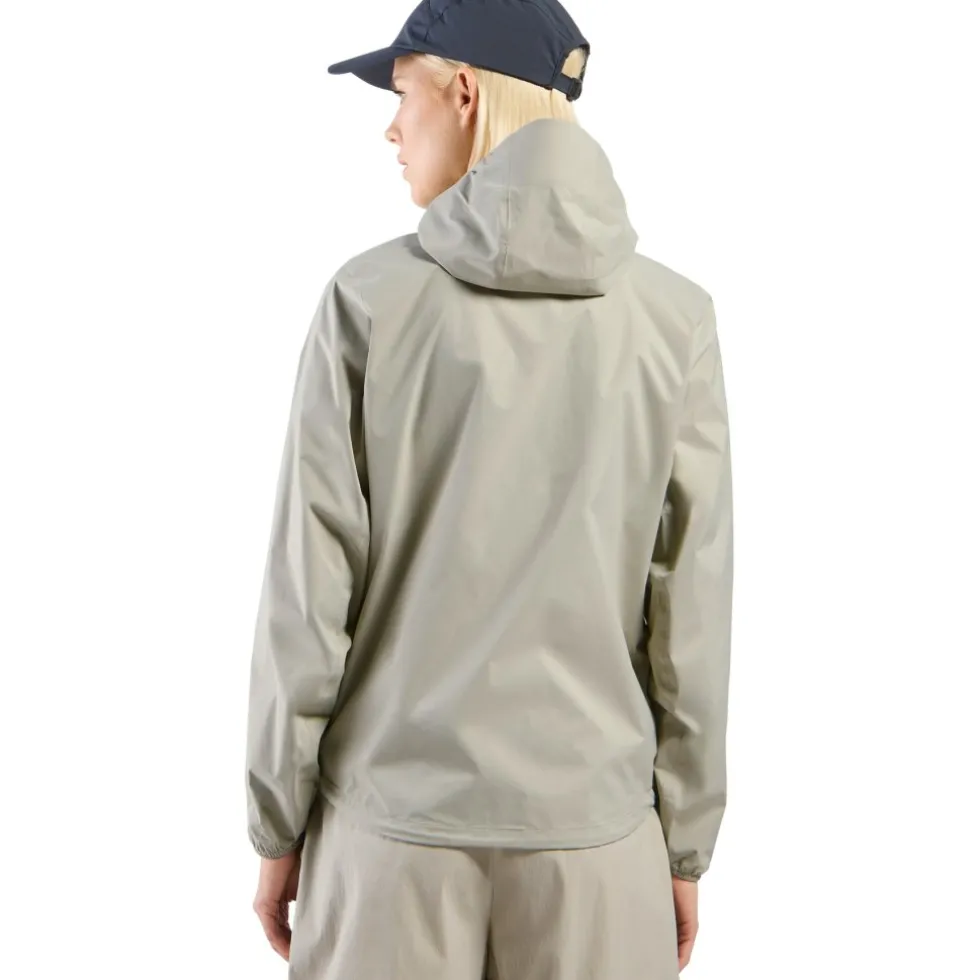Odlo Essentials 2.5L Waterproof Hardshell Jack Dames - agate gray