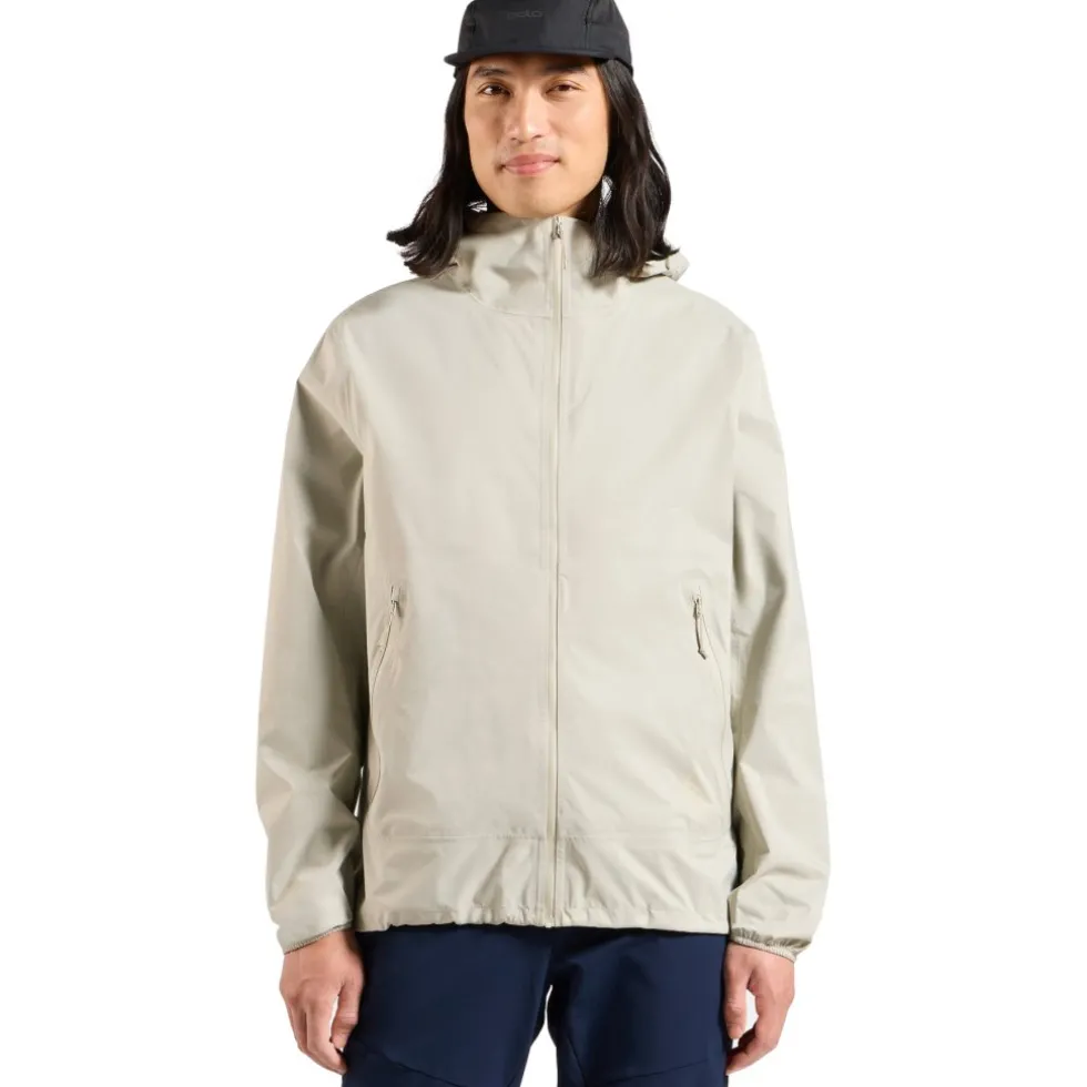 Odlo Essentials 2.5L Waterproof Hardshell Jack Heren - agate gray