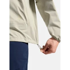 Odlo Essentials 2.5L Waterproof Hardshell Jack Heren - agate gray