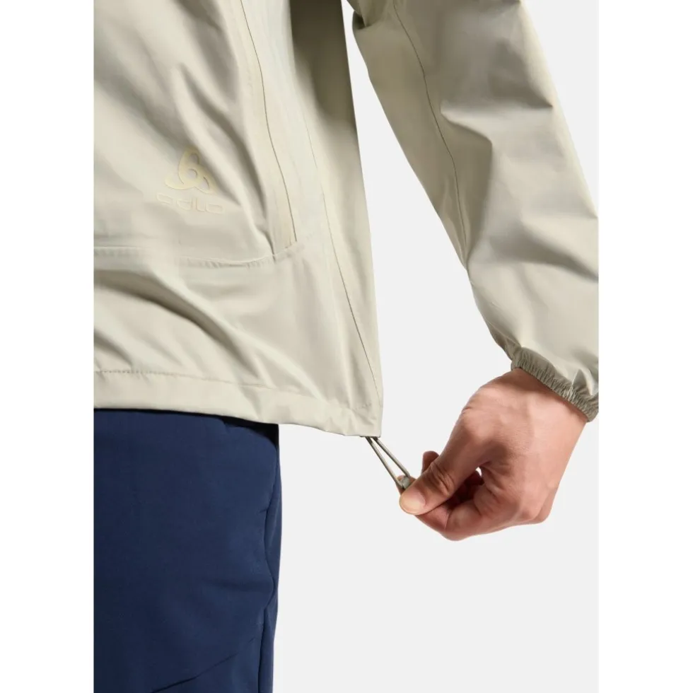 Odlo Essentials 2.5L Waterproof Hardshell Jack Heren - agate gray