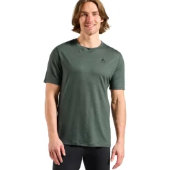 Odlo Natural Merino 160 Hemd met Korte Mouwen Heren - urban chic